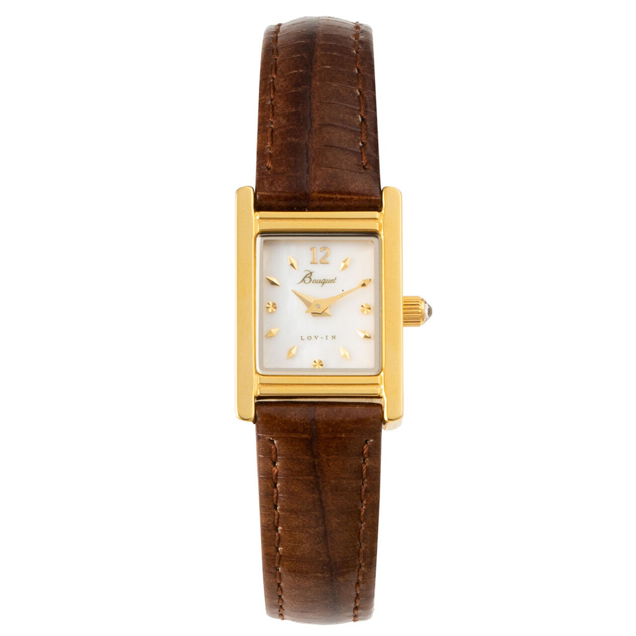 LOV-IN BOUQUET Ladies' square watch,, large image number 0